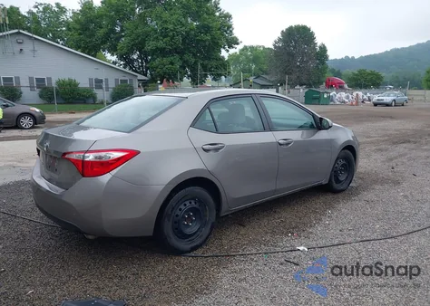 2015 Toyota Corolla Le из США, поврежденный, VIN 2T1BURHE7FC467089